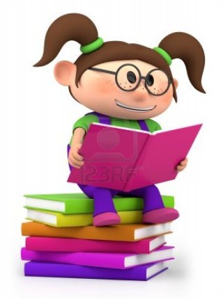 12859380-cute-little-cartoon-girl-sitting-on-books-reading--high-quality-3d-illustration